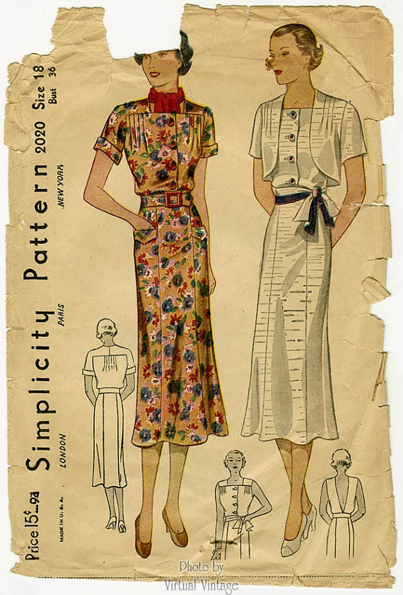 Simplicity 2020 B Vintage Sewing Patterns FANDOM Simplicity 2020 B Vintage Sewing Patterns FANDOM