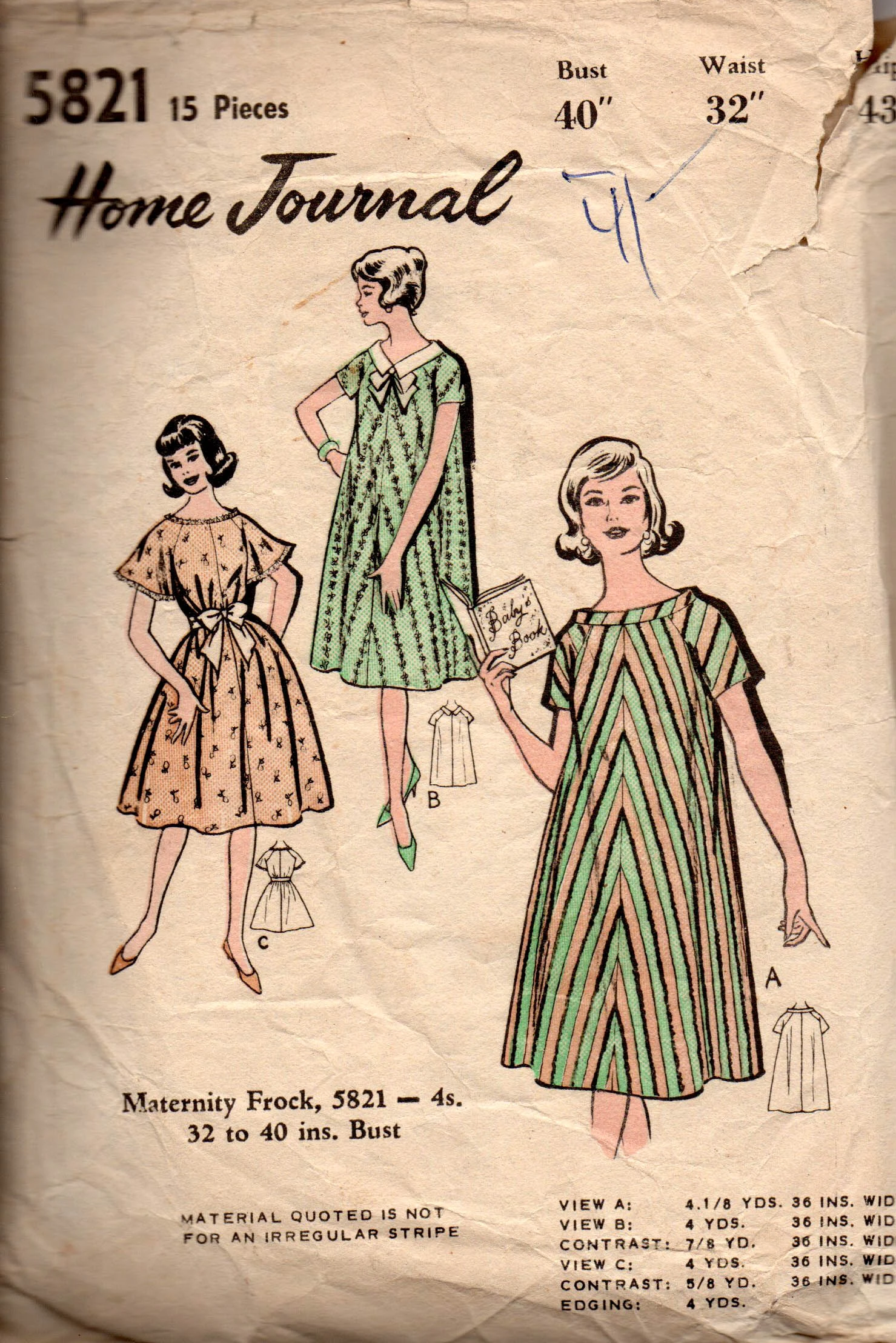 Australian Home Journal 5821 Vintage Sewing Patterns FANDOM powered by Wikia