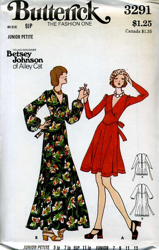 Butterick 3291 | Vintage Sewing Patterns | FANDOM powered by Wikia