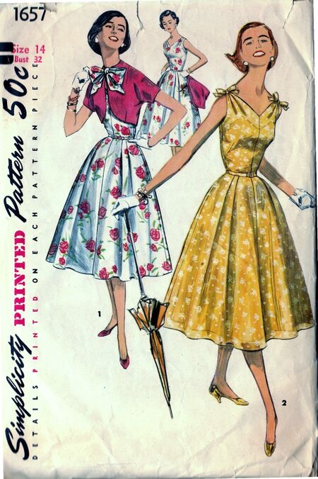 Simplicity 1657 | Vintage Sewing Patterns | FANDOM powered by Wikia
