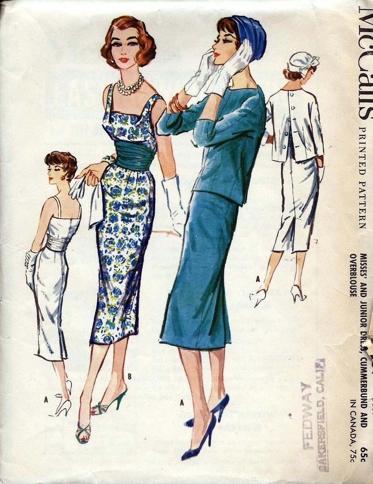 Image - Mccalls 4407 wikia.jpg | Vintage Sewing Patterns | FANDOM