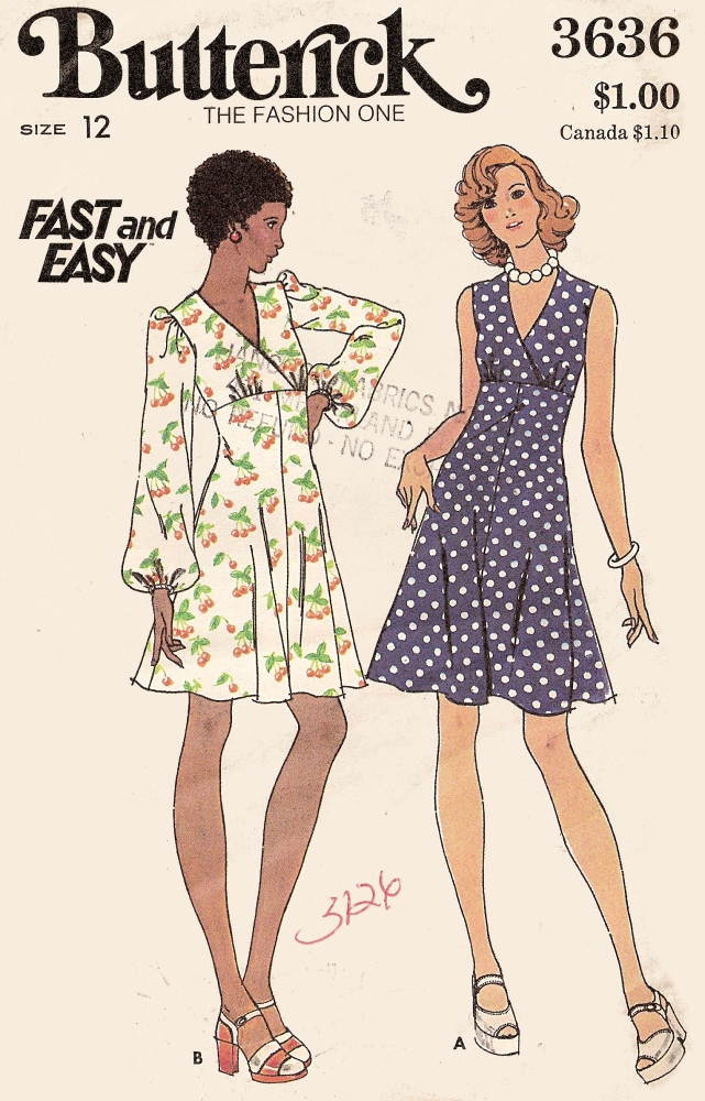 Butterick 3636 | Vintage Sewing Patterns | FANDOM Powered By Wikia