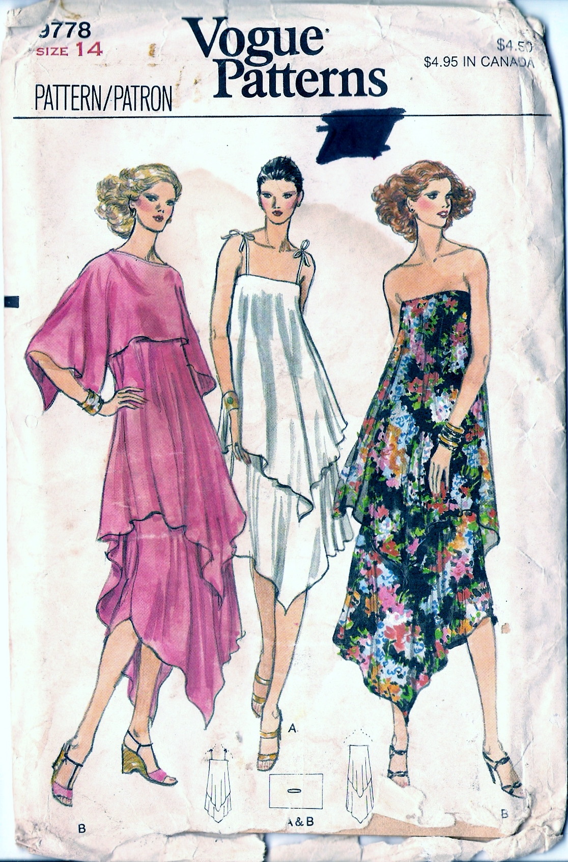 Vogue 9778 A Vintage Sewing Patterns FANDOM powered by Wikia