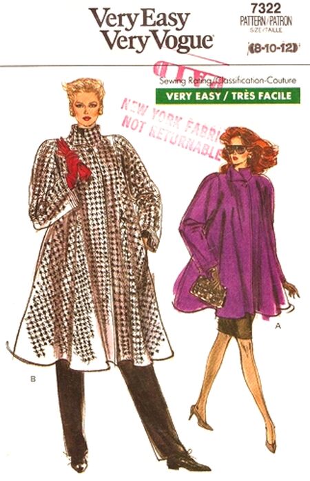 Vogue 7322 A | Vintage Sewing Patterns | FANDOM powered by Wikia