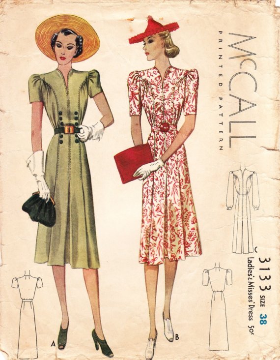 McCall 3133 | Vintage Sewing Patterns | FANDOM powered by Wikia