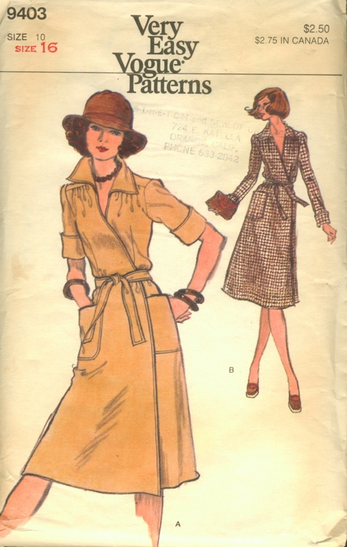 Vogue 9403 | Vintage Sewing Patterns | FANDOM powered by Wikia