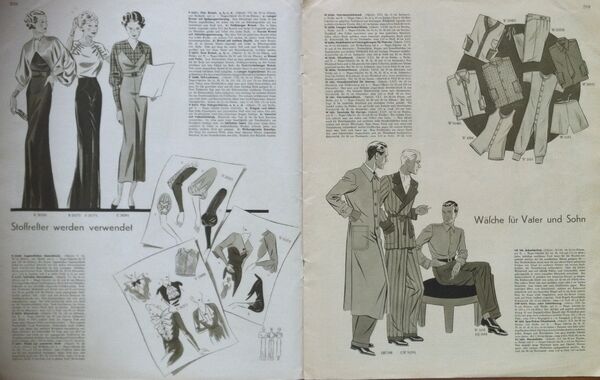 Deutsche Moden-Zeitung No. 8 Vol. 44 1935 | Vintage Sewing Patterns ...