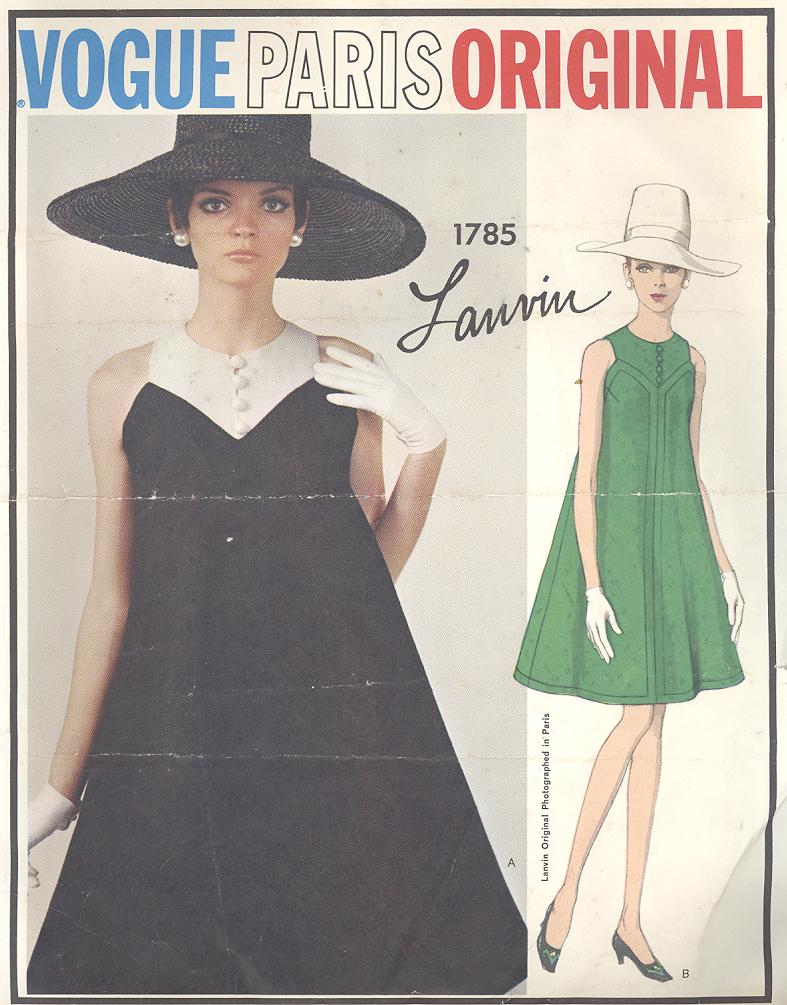 Vogue 1785 | Vintage Sewing Patterns | FANDOM powered by Wikia
