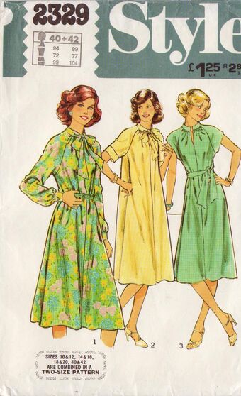 Style 2329 Vintage Sewing Patterns Fandom