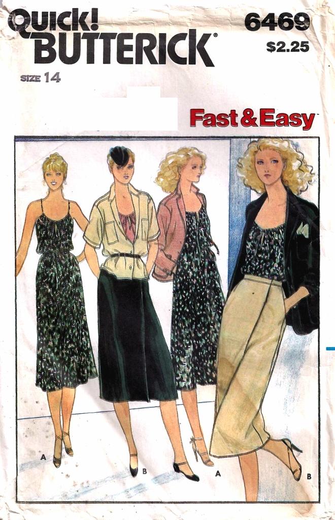 Butterick 6469 A | Vintage Sewing Patterns | FANDOM powered by Wikia