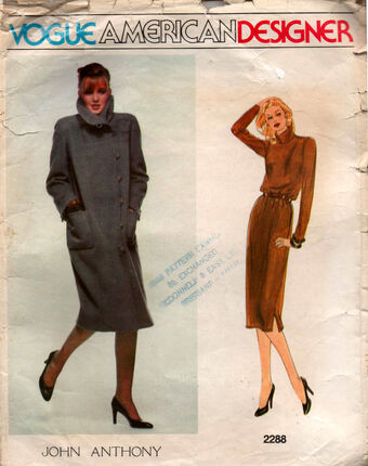 Vogue 2288 A Vintage Sewing Patterns Fandom