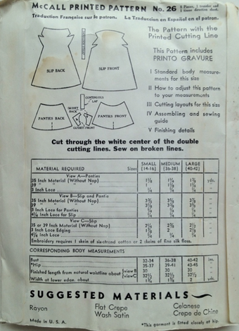 Mccall 26 Vintage Sewing Patterns Fandom