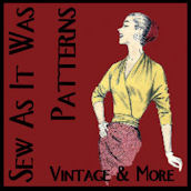 Profile Button - Sew As It Was Patterns - Vintage Pattern Collective