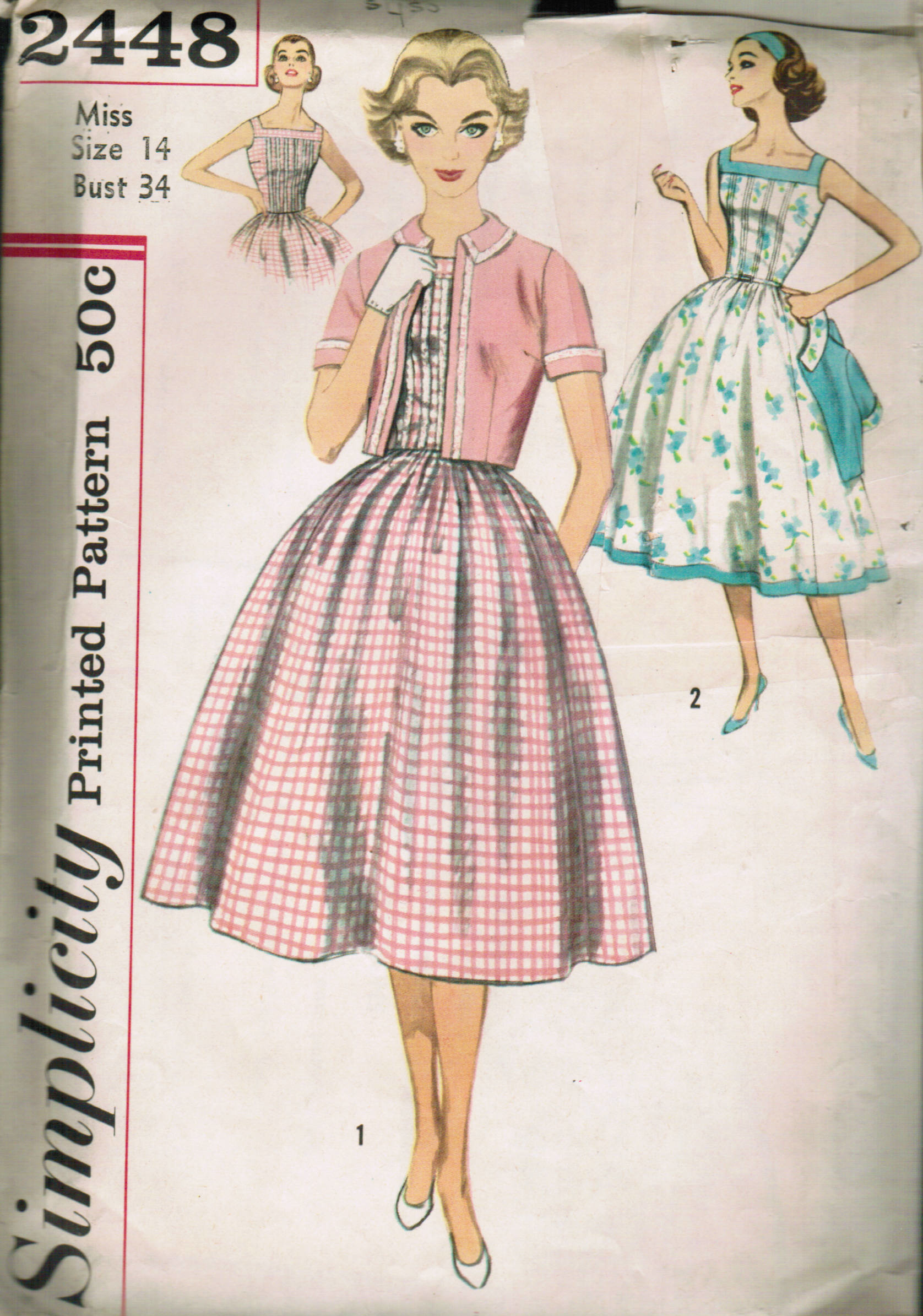 Simplicity 2448 Vintage Sewing Patterns FANDOM Powered By Wikia   Latest