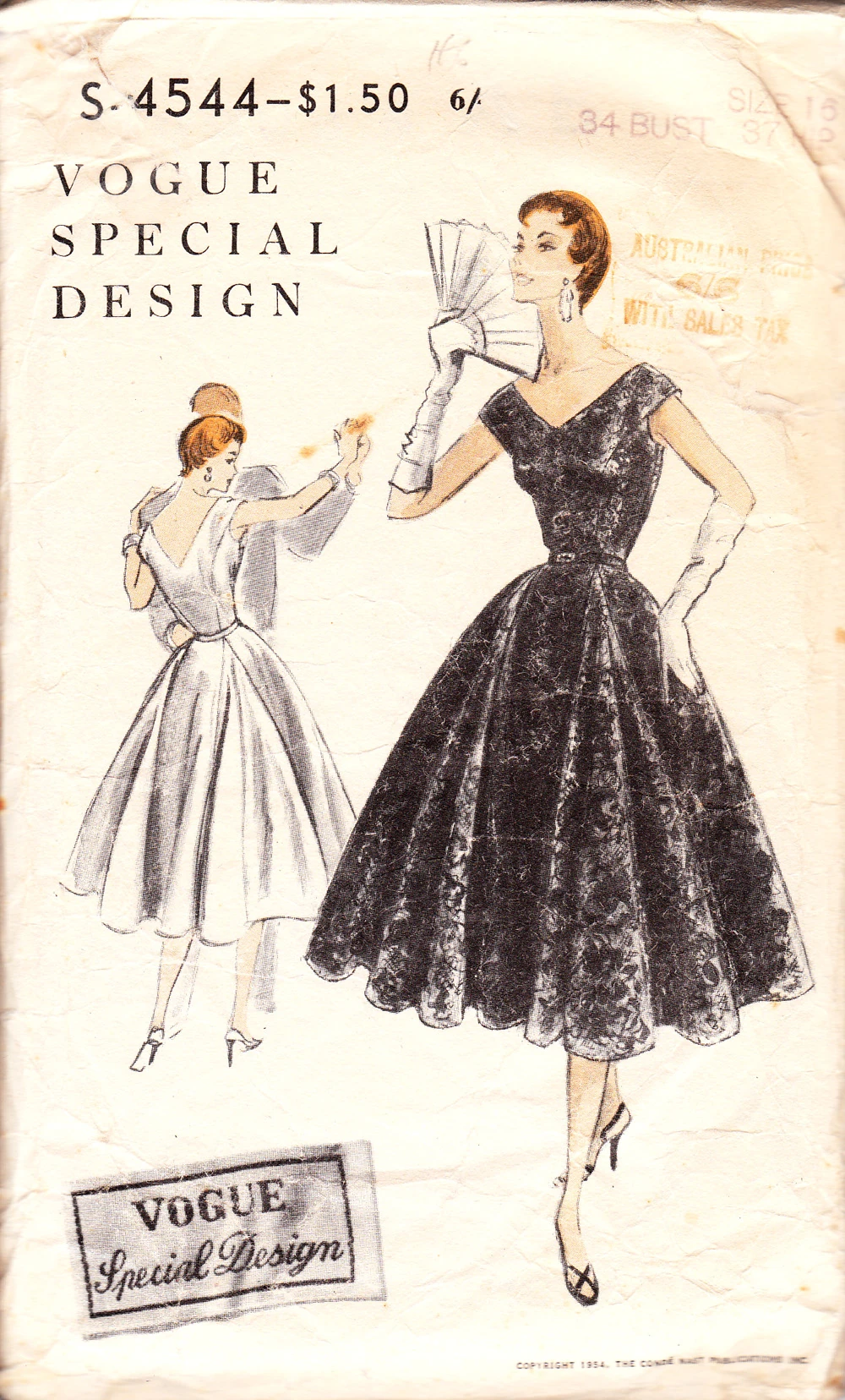Vogue S-4544 | Vintage Sewing Patterns | FANDOM powered by ...