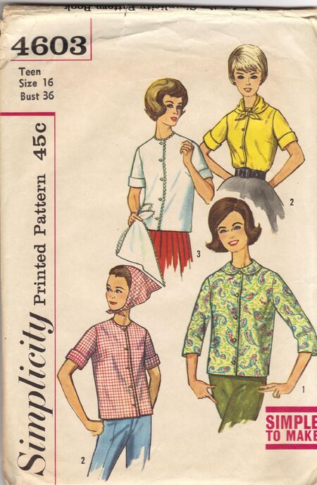 Simplicity 4603