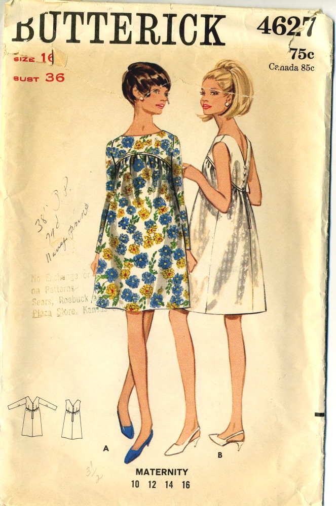 Butterick 4627 A Vintage Sewing Patterns Fandom Powered By Wikia