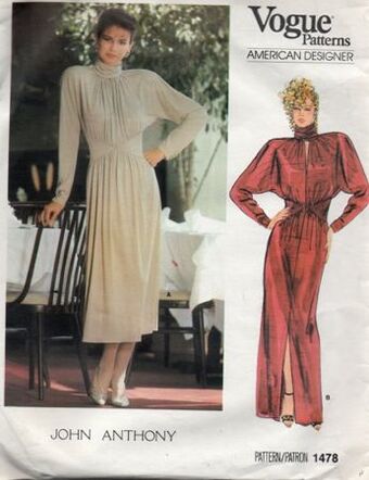 Vogue 1478 B Vintage Sewing Patterns Fandom