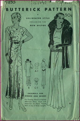 Butterick 4850 Vintage Sewing Patterns Fandom