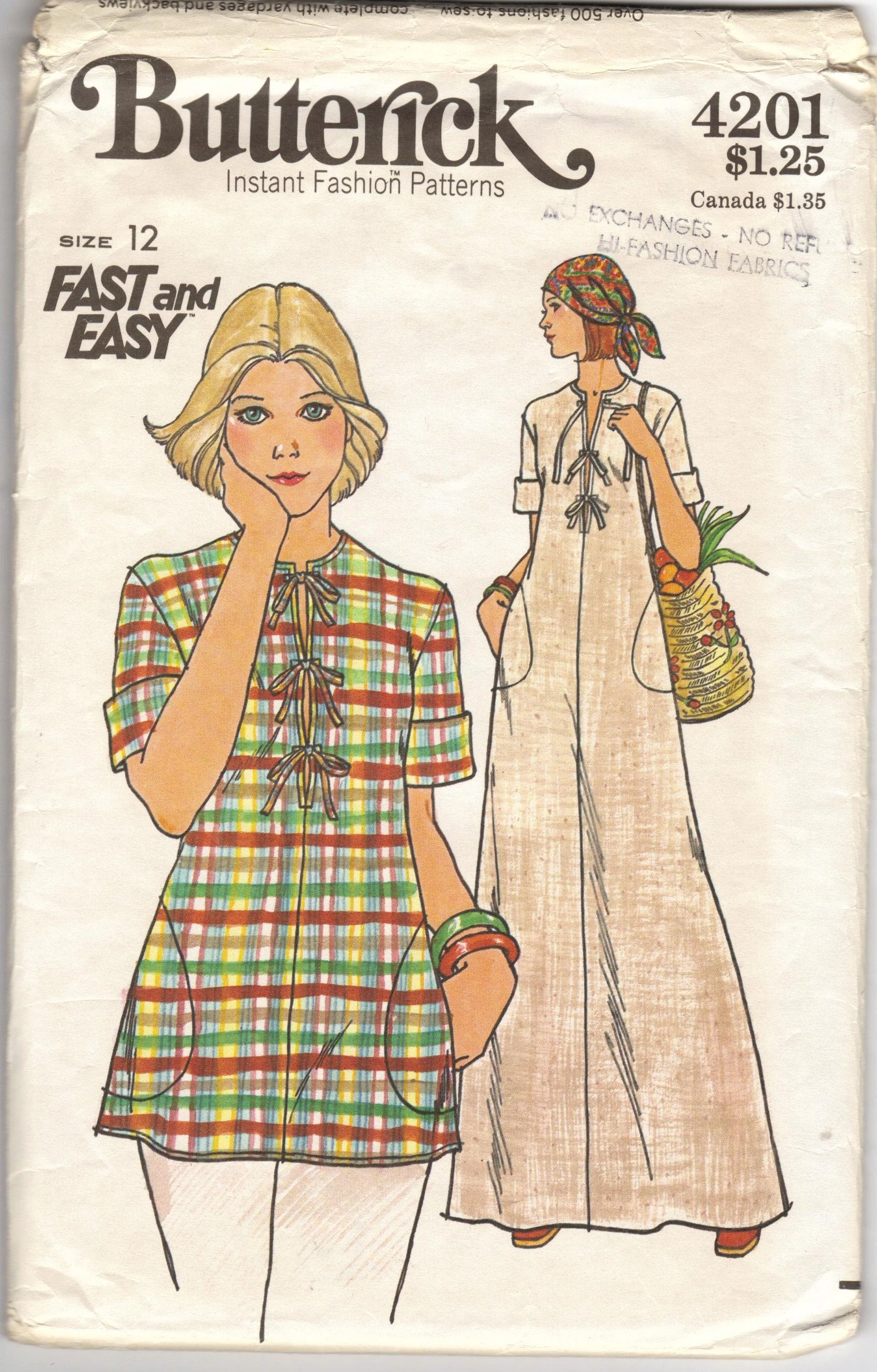 Butterick 4201 Vintage Sewing Patterns FANDOM powered by Wikia