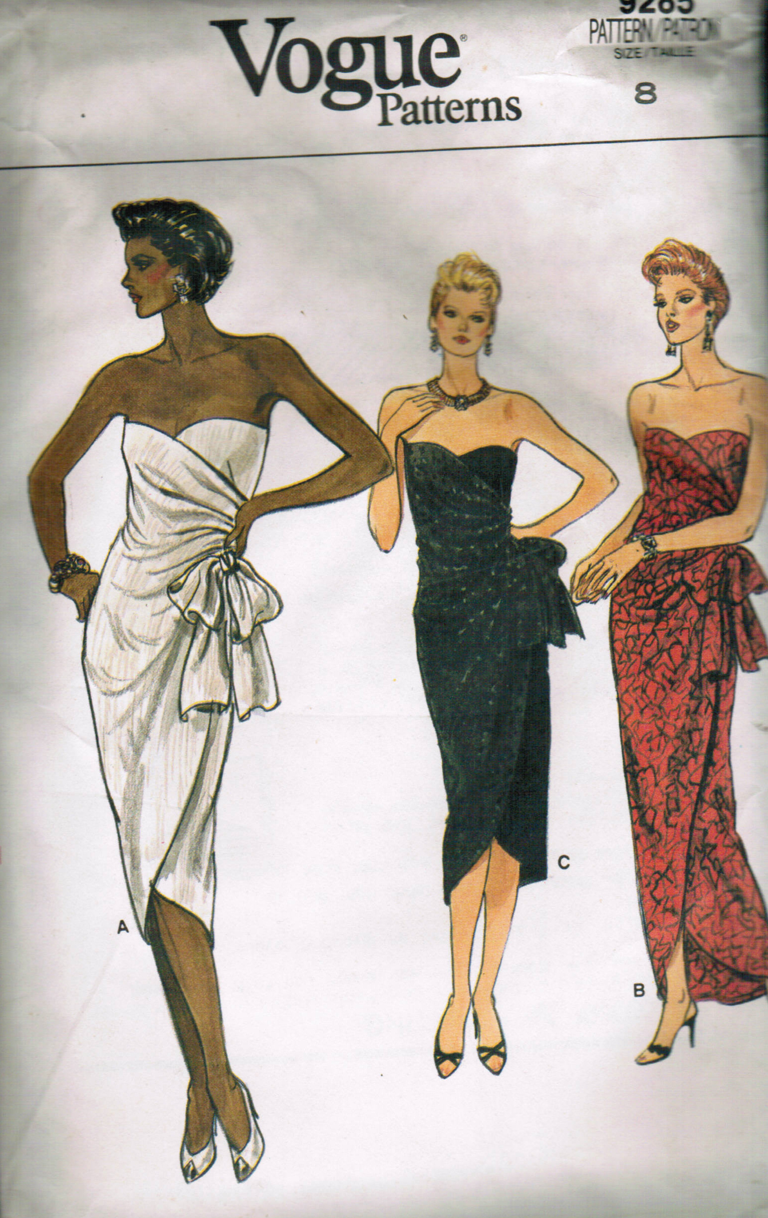 Vogue 9285 | Vintage Sewing Patterns | FANDOM powered by Wikia