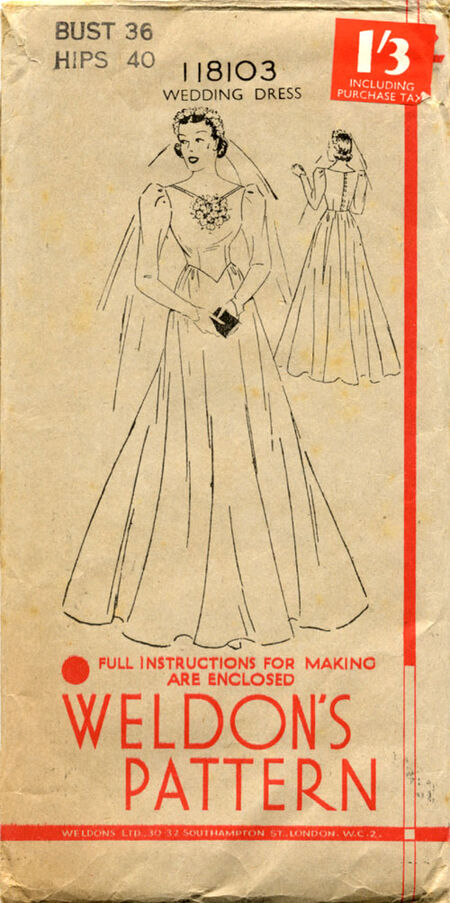 Weldons 118103 | Vintage Sewing Patterns | FANDOM powered by Wikia