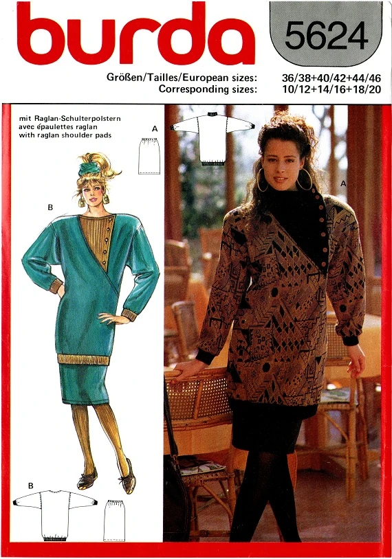 Burda 5624 Vintage Sewing Patterns FANDOM powered by Wikia