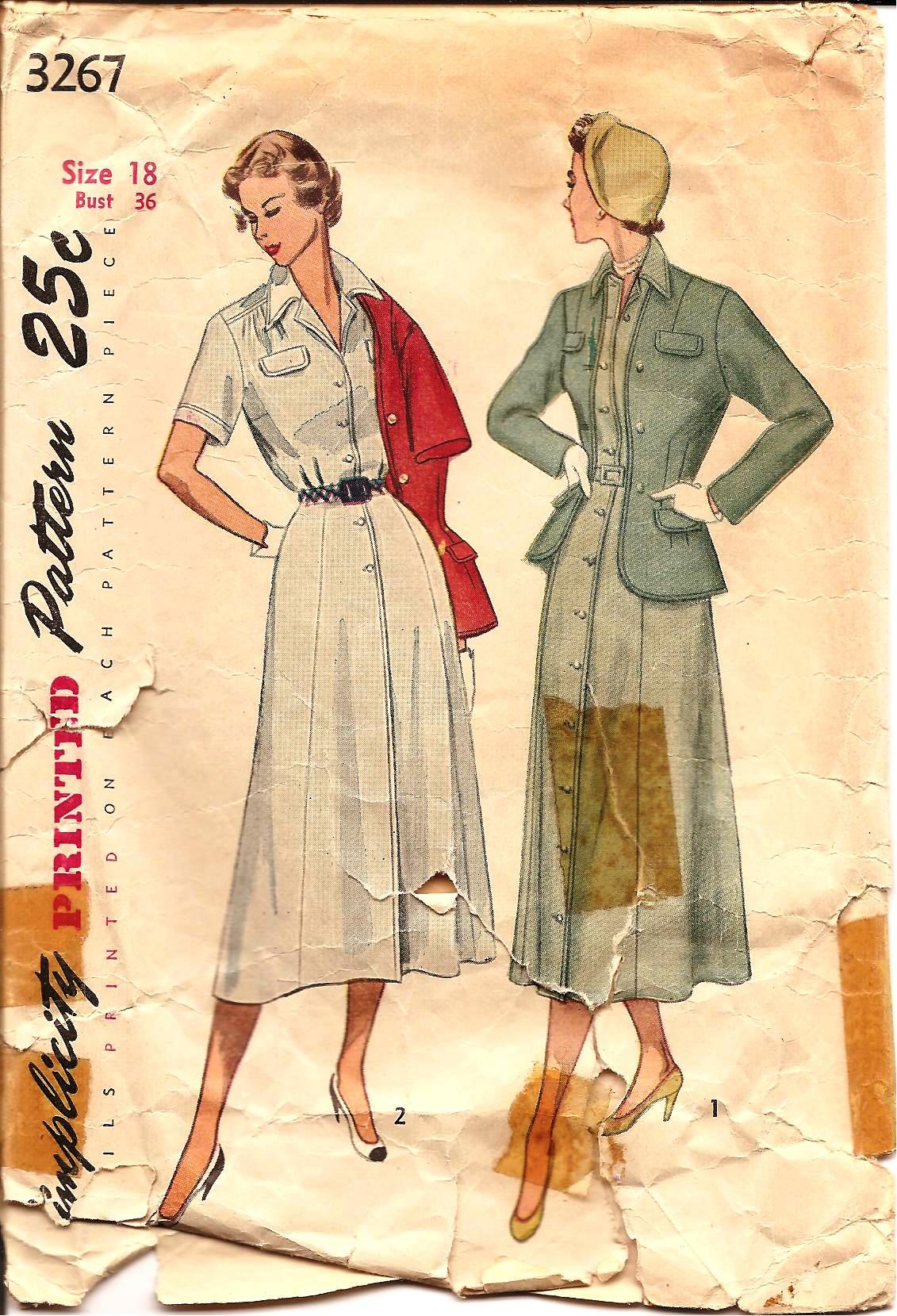 Simplicity 3267 | Vintage Sewing Patterns | FANDOM powered by Wikia