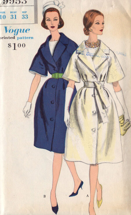 Vogue 9953 | Vintage Sewing Patterns | FANDOM powered by Wikia