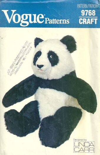 vogue stuffed animal patterns
