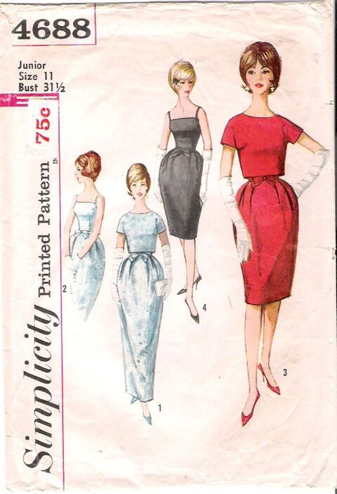 Simplicity 4688 | Vintage Sewing Patterns | FANDOM powered by Wikia