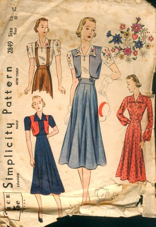 Simplicity 2849 Vintage Sewing Patterns FANDOM powered by Wikia Misses fleece jackets