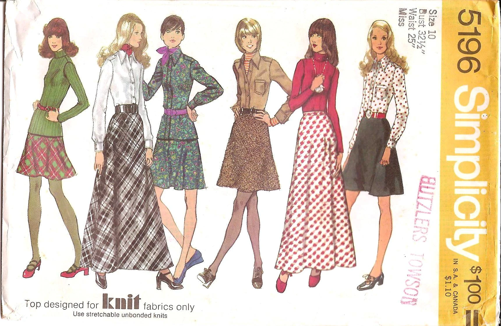 Simplicity 5196 Vintage Sewing Patterns FANDOM powered by Wikia