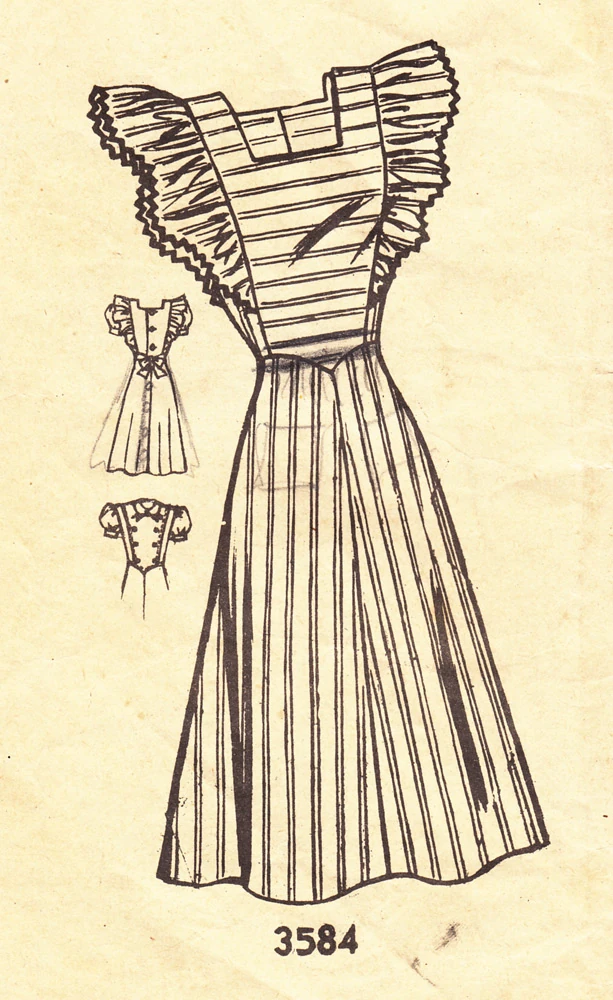 American Weekly 3584 | Vintage Sewing Patterns | FANDOM powered by Wikia