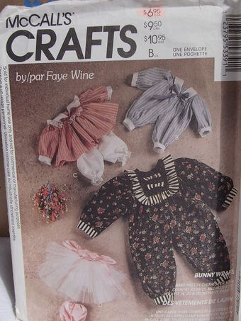 mccalls bunny pattern 3760