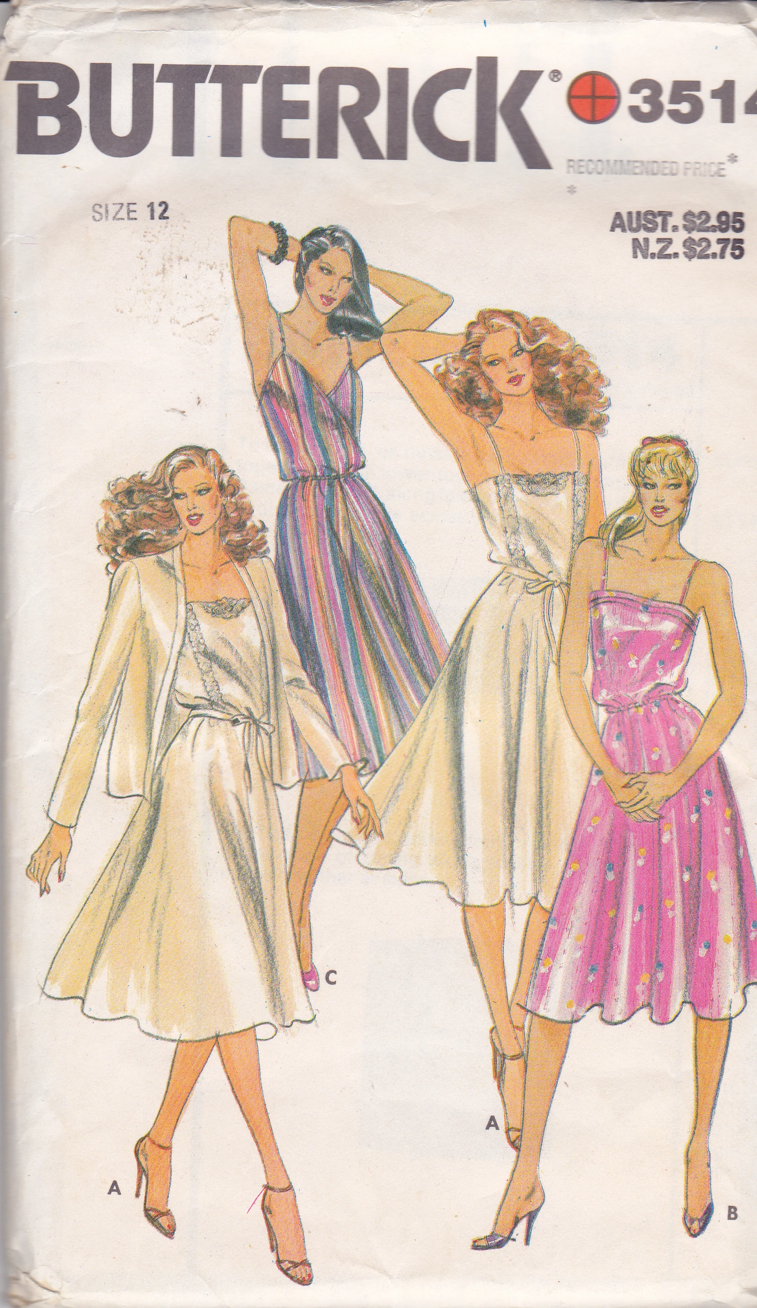 Butterick 3514 | Vintage Sewing Patterns | FANDOM powered by Wikia