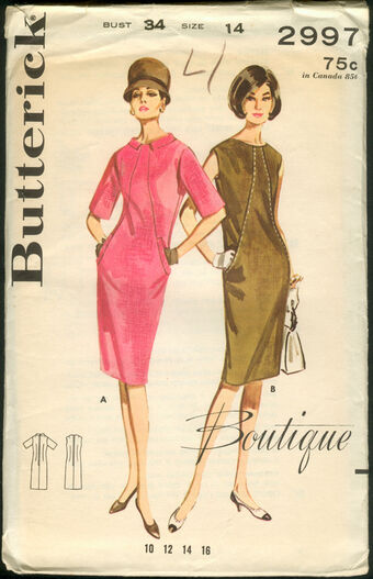 Butterick 2997 Vintage Sewing Patterns Fandom