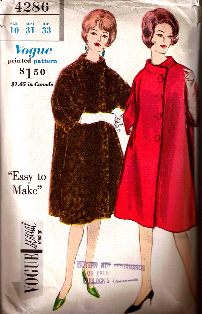 Vogue 4286 | Vintage Sewing Patterns | FANDOM powered by Wikia