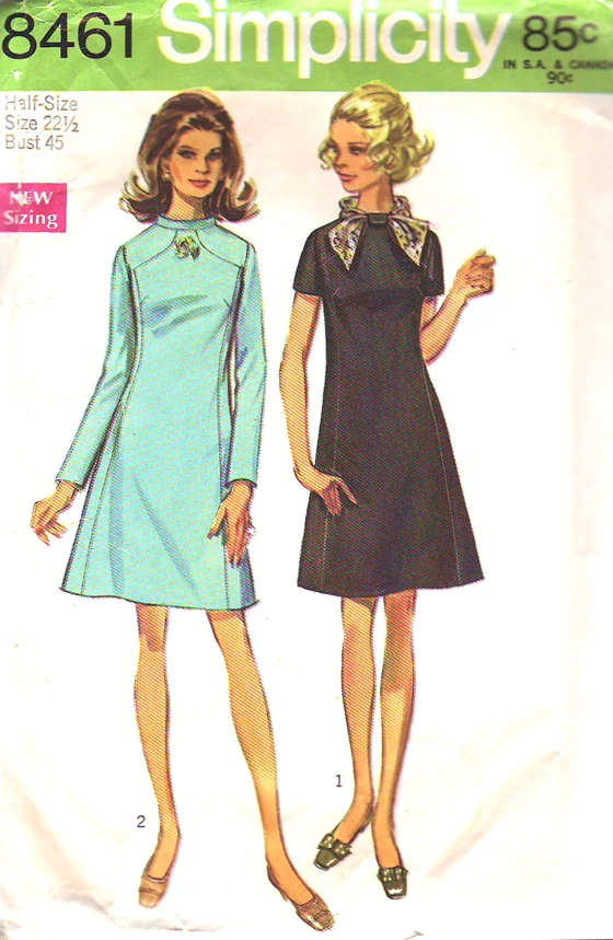 Simplicity 8461 Vintage Sewing Patterns FANDOM powered by Wikia Simplicity 7203 misses dress pattern sizes 6 to 24 pullover
