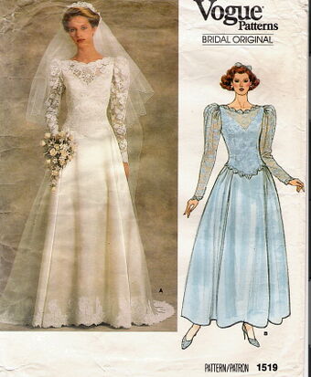 Vogue 1519 A Vintage Sewing Patterns Fandom
