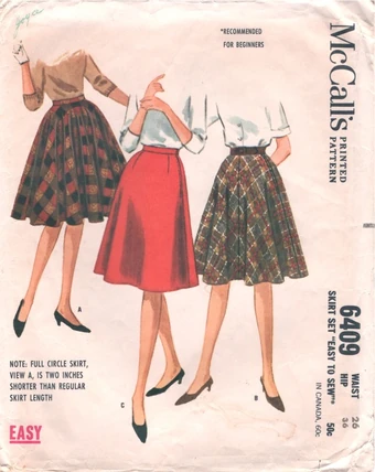 Mccall S 6409 Vintage Sewing Patterns Fandom