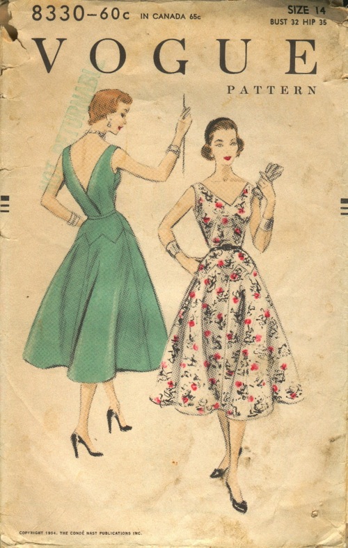 Vogue 8330 | Vintage Sewing Patterns | FANDOM powered by Wikia