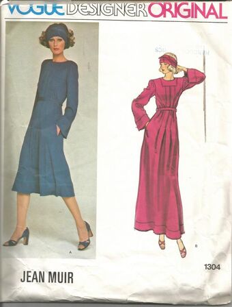Vogue 1304 C Vintage Sewing Patterns Fandom