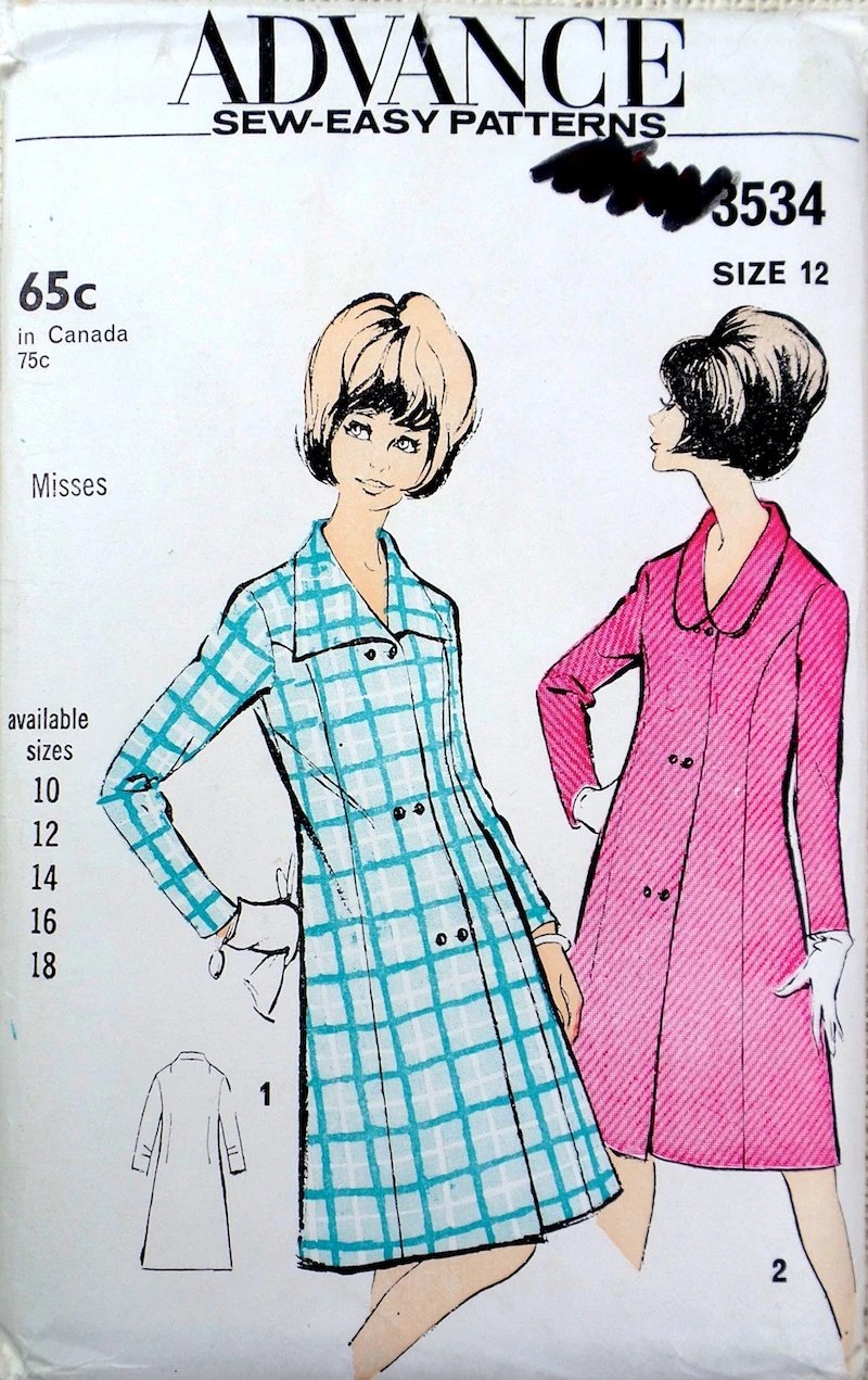 Advance 3534 Vintage Sewing Patterns FANDOM powered by Wikia
