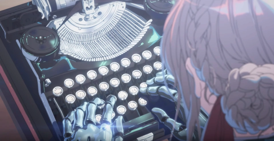 Image 3 Image result for violet evergarden typing