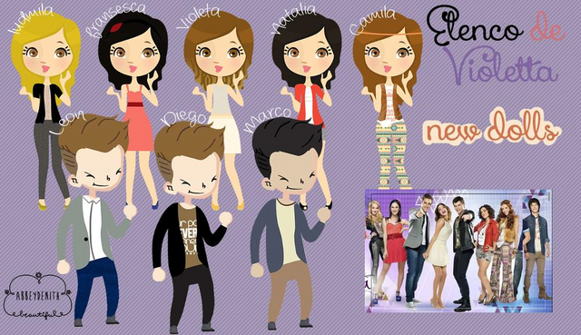 Image - Cartoon version of violetta.png | Violetta Wiki | FANDOM ...