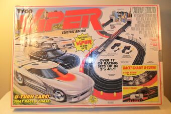 race and chase slot car set