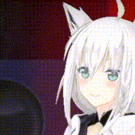 Shirakami Fubuki laughing