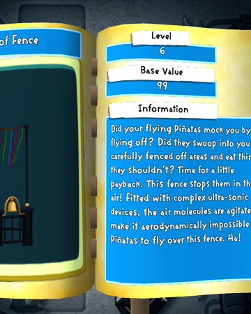Birdproof Fence Viva Pinata Wiki Fandom