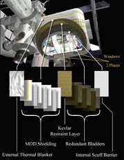 TransHab shell cutaway